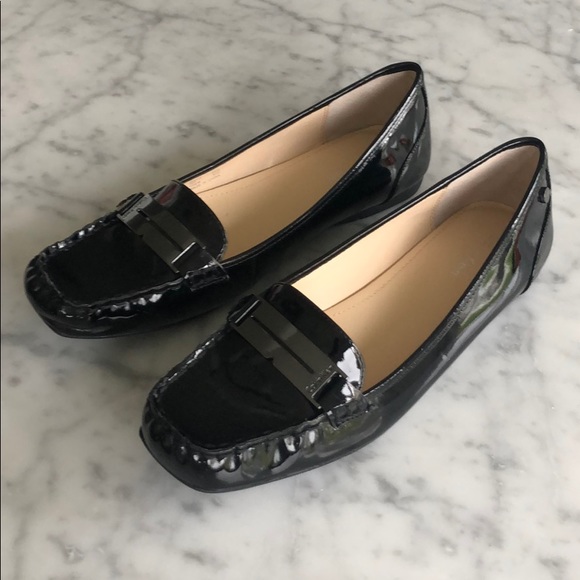 calvin klein patent leather shoes